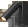 Taškinis LED šviestuvas TRIO AMBALA, 1 x 5W, 2300/3000/4000K 500 lm juodos sp 16,5x15x4cm