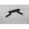 Taškinis LED šviestuvas TRIO AMBALA, 2x5W, 2300/3000/4000K 2x500 lm juodos sp 16,5x15x4cm