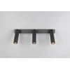 Taškinis LED šviestuvas TRIO AMBALA, 3x5W, 2300/3000/4000K 3x500 lm juodos sp 16,5x15x4cm
