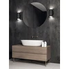 Taškinis LED šviestuvas TRIO RAY, IP44 voniai, 2x4W 3000K 2x340lm, juodos sp. 16,6x5,2x8cm