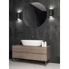 Taškinis LED šviestuvas TRIO RAY, IP44 voniai, 2x4W 3000K 2x340lm, juodos sp. 16,6x5,2x8cm
