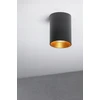 Lubinis šviestuvas Ceiling fixture AERO II, IP20, round, juodas