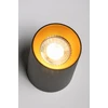 Lubinis šviestuvas Ceiling fixture AERO II, IP20, round, juodas