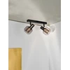 Lubinis šviestuvas Paviršinis šviestuvas SPOT FIREFLY, 2xE14, juodas, su 2x2,8W 2700K dimeriuojamom LED lemputėmis