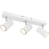 Taškinis šviestuvas REALITY CANTAR, 3 x GU10, max 3 x 5 W, baltos/chromo sp, 45,5x8x12,5cm