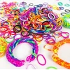 Tatwelt GUMĖS PAPUOŠALŲ APYRANKĖMS GAMYBOS KROSNO BEADS DIDELIS RINKINYS XL