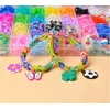 Tatwelt GUMĖS PAPUOŠALŲ APYRANKĖMS GAMYBOS KROSNO BEADS DIDELIS RINKINYS XL
