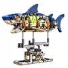 TECHNIC MJI 13054 blokeliai – Mechaniniai LED Shark 687 elementai