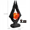 TECHNIC MJI 13070 blokai - Eye of Sauron LOTR LED 925 elementai