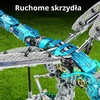 Technic MJI 13086 Blokai - Mechaninis LED Dragonfly 866 vnt. judantys sparnai