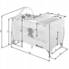 Tectake KOJEC Turistinis DLA DZIECI NIEMOWLAT 132 x 75 x 104 cm