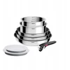 TEFAL Ingenio Cook Eat puodų ir keptuvių rinkinys 8 vnt. dangtelio indukcija
