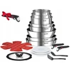 Puodų ir keptuvių rinkinys Tefal Ingenio Emotion, 20 dalių (L897SJ04)