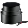 Tefal KIETŲ NELIPAČIŲ PUODŲ RINKINYS, NELIPEJUS ALUMINIUMAS 16/18/20 CM
