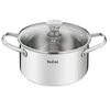 TEFAL PUODAS 20 CM INDUKCINIS NERŪDIJANČIO PLIENO INOX
