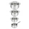 TEFAL PUODŲ RINKINYS SAUGUS DANGIS, INDUKCINIS, 7 vnt.