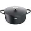 TEFAL Trattoria puodas su dangčiu 28cm 6,7L E21853 Titanium Extra kondensacija