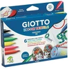Tekstilės žymeklis Giotto Decor Textile 6vnt.