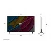 Televizorius LG 55QNED80A3A | 55 | Smart TV | webOS | UHD | Juodas