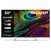 Sharp 4K QLED MiniLED televizorius | 50JP7265E | 50 | Išmanusis televizorius | „Google TV“ | UHD | Sidabras