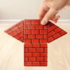 Telinult 3D EDUKACINIAI MAGNETINIAI KONSTRUKCINIAI BLOKAI 45 EL PLOKŠČIAI 7,5 CM