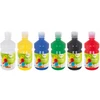 Temperiniai dažai Happy Color, 6x500ml, mokyklai ir kūrybai
