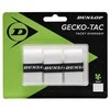Dunlop Teniso raketės virš. apvija GECKO-TAC 3vnt. Baltas