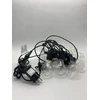 Terasų elektrinė girlianda PARTY BULBS, IP44, 10LED, šiltai baltos sp., sujungiamos, 4.5 m + 3 m