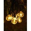 Terasų elektrinė girlianda PARTY BULBS FILAMENT, IP44, 30LED, G45, šiltai baltos sp, 14,5m