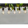 Terasų elektrinė girlianda PARTY BULBS FILAMENT, IP44, 30LED, G45, šiltai baltos sp, 14,5m