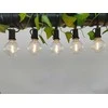 Terasų elektrinė girlianda PARTY BULBS FILAMENT, IP44, 30LED, G45, šiltai baltos sp, 14,5m