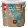 Terasų ir lauko baldų aliejus TIKKURILA VALTTI PLUS TERRACE OIL, pilkos sp., 9 l