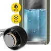 Terminis butelis su dirželiu 540 ml žalias