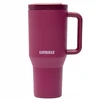 Terminis puodelis su šiaudais didelis puodelis Kambukka Rio 950ml Burgundy Bloom