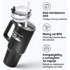 TERMINIS PUODULIS SU ŠIAUDU TERMOSU, NERŪDIJANJO Plieno, 880ml, KAVAI IR ARBATA