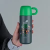 Termosas berniukui su puodeliu ir metaliniu sieteliu 480 ml NINJA TURTLES Kite