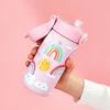 Termosas DZIECIĘCY BIDON TERMOBIDON DZIEWCZYNKA RÓŻ TĘCZA ION8 0,32 L 320 ml