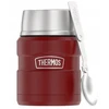 Termosas maistui Thermos 470 ml, Rusty Raudona, su sulankstomu šaukštu