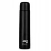 Termosas Nils Camp Nc3804 1000 ml, juodas, kelioninis, nerūdijančio plieno