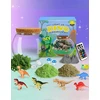 TERRARIUM DINOSAURS „pasidaryk pats“ LED NAKTINIS LEMPAS NUOTOLINIO NUSTATYMAS 13 SPALVŲ RINKINYS VAIKAMS