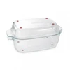 TESCOMA GrandCHEF keptuvė su dangteliu 40 x 26 cm, stiklinė
