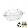 TESCOMA Ovali keptuvė su dangčiu GrandCHEF 35 x 21 cm, stiklinė