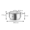 Tescoma puodas su dangčiu Harmony, 5 l, 24 cm