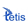 Tetis 0,7mm juodas tepalinis rašiklis, 1 vnt.