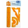 Tetis Rinkinys geometryczny elastyczny 3 elementowy oranžinė (BL010-PK)