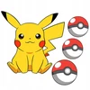 Manenti Textile Dvipusė "pokémon Pikachu" pieštukinė, 22 x 9 x 8 cm