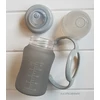 Thermo GLASS buteliukas iš silikono 150 ml Bo Jungle Pilkas