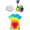 Tie Dye drabužių dažų rinkinio priedai kūrybinei kūrybai