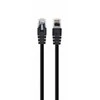 Cablexpert | Komutacinis laidas | UTP | Juodas RJ45 | RJ45