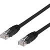 Tinklo kabelis DELTACO U/UTP Cat6, 15m, juodas / TP-615S-K / 00210004